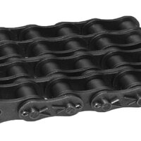 1" PITCH COTTERED QUADRUPLE ROLLER CHAIN 10'