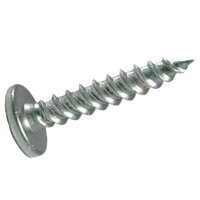 10 x 1 Zinc CR3+ Finish Steel Phillips Drive Pancake Head Type A Sheet Metal Screw