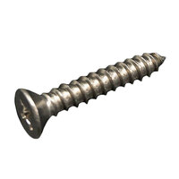 10 x 1 1/4 18-8 Stainless Steel Phillips Drive Flat Head Type A Sheet Metal Screw