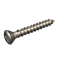 10 x 1 18-8 Stainless Steel Phillips Drive Oval Head Type A Sheet Metal Screw