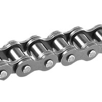 1-1/4" PITCH RIVETED ROLLER CHAIN STAINLESS STEEL 10'