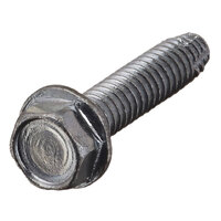 #10-24 x 1/2 410 Stainless Steel Indented Unslotted Hex Washer Head Type F Thread Cutting Screw