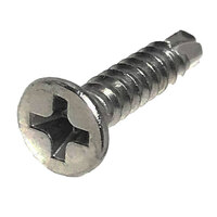 10 x 1 410 Stainless Steel Phillips Drive Flat Head Self-Drilling Screw