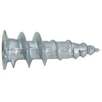 ZINC FINISH STEEL E-Z MINI ANCHOR FOR USE WITH #6 X 7/8 SCREWS