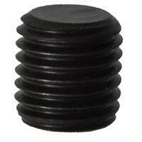 M5-0.8 X 6MM BLACK OXIDE FINISH ALLOY STEEL HEX DRIVE FLAT POINT SOCKET SET SCREW