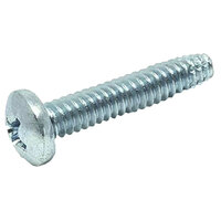 #10-24 x 1 Zinc CR3+ Finish Steel Phillips Drive Pan Head Type F Thread Cutting Screw