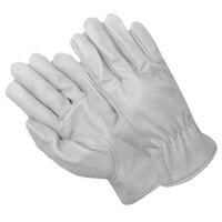 UNLINED GRAIN GOATSKIN LEATHER DRIVER GLOVE LARGE