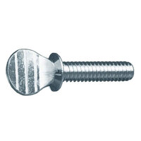 1/4-20 x 1 Zinc CR3+ Finish Steel Type A Thumb Screw With Shoulder