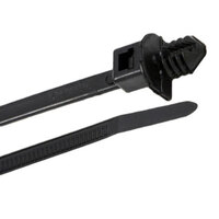 8" 50 LB PROFERRED NYLON 66 UV BLACK (FIR TREE) CABLE TIES