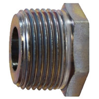 3/8 X 1/8 ZINC FINISH STEEL PIPE HEX BUSHING